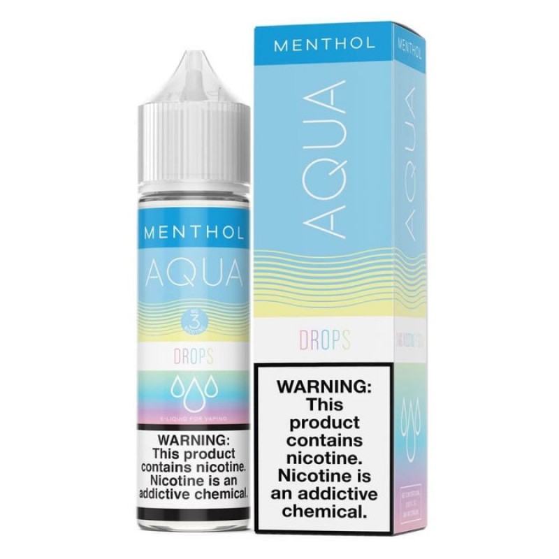 Aqua Menthol Drops eJuice