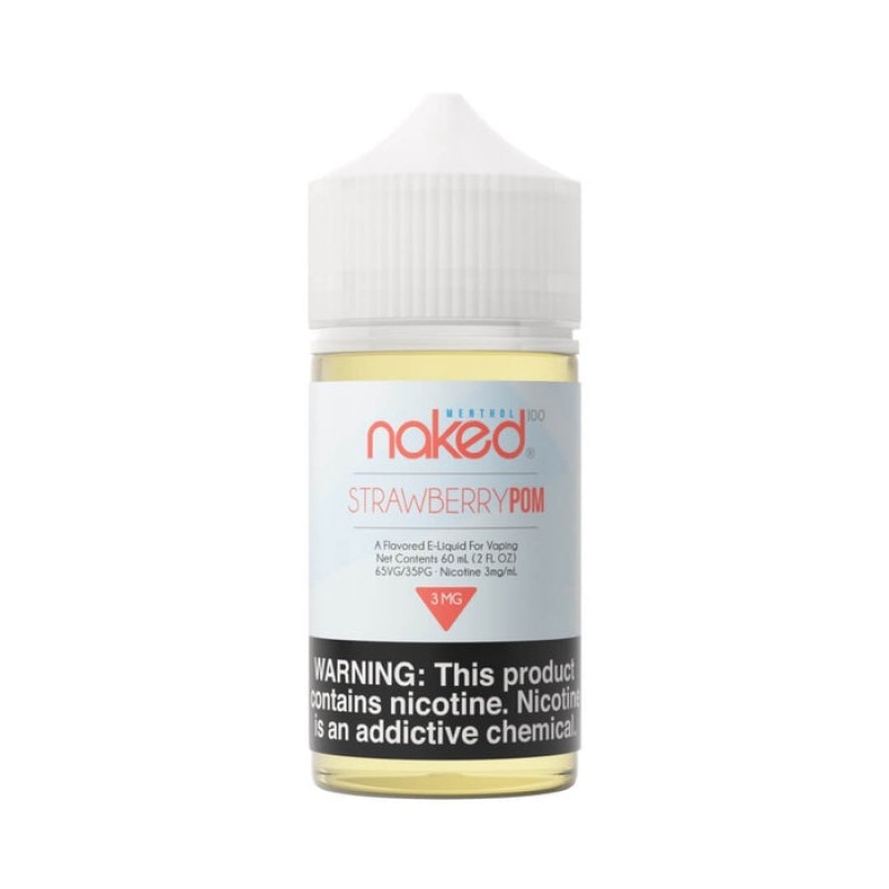 Naked 100 Menthol Strawberry POM eJuice