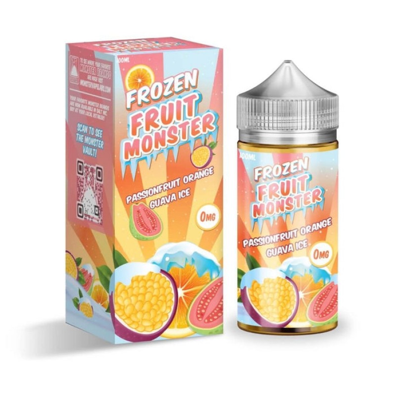 Frozen Fruit Monster Passionfruit Orange Guava eJuice