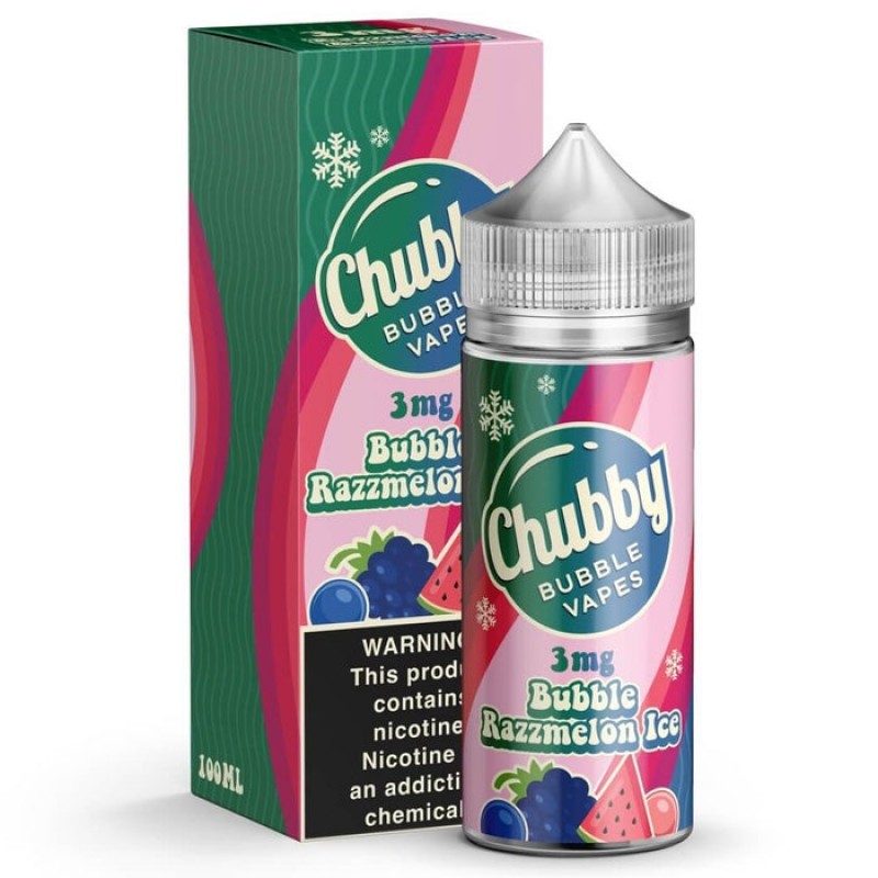 Chubby Bubble Razzmelon Ice eJuice